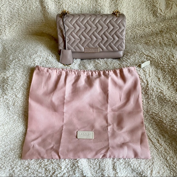 Radley London Mill Bay Medium Flapover Crossbody Shoulder Bag in Espresso - Picture 12 of 16